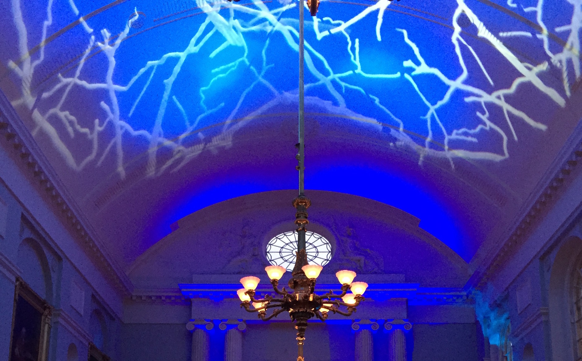 Lighting sets the theme of the event